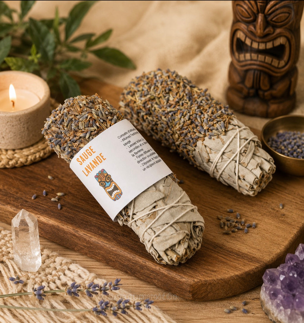 Fagot de Sauge Blanche & Lavande – Purification & Relaxation (30 g)