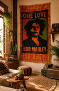 Mini Tenture Frangée Bob Marley – Ambiance Reggae & Roots