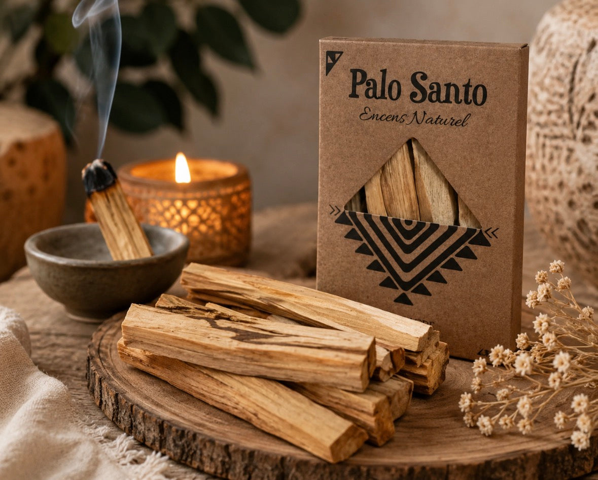 🌿 Palo Santo Naturel – Bâtonnets de Bois Sacré