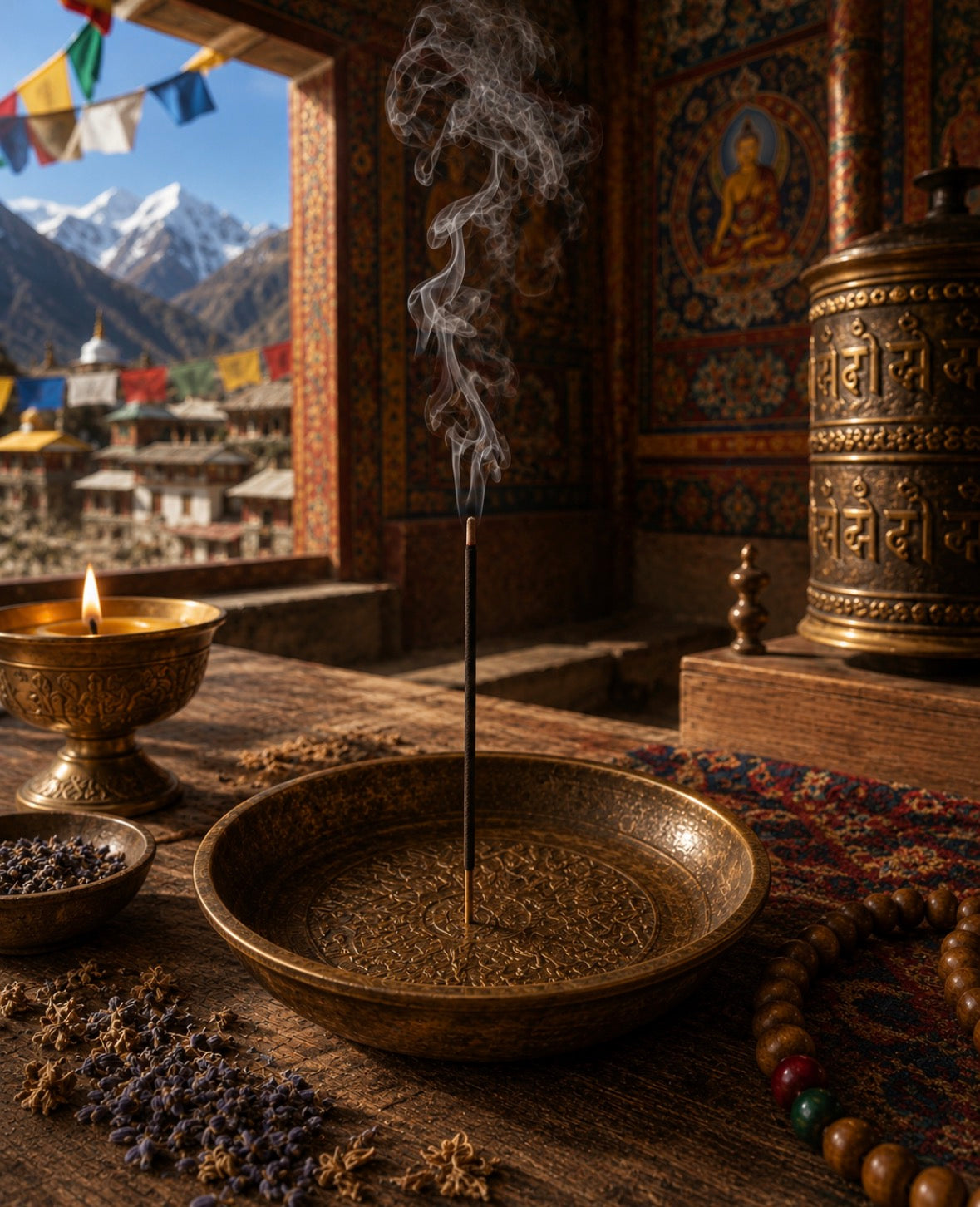 🏔️ Encens Traditionnel Namo Buddha – Artisanal du Népal